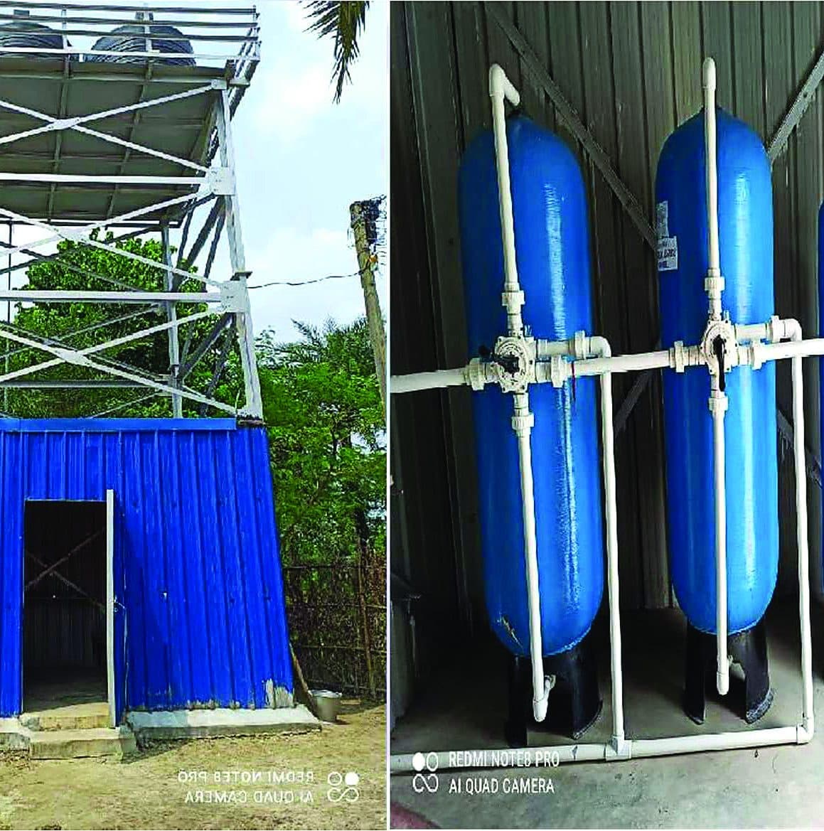Water infrastructure works