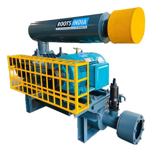Bulker unloading blower system with protective guard