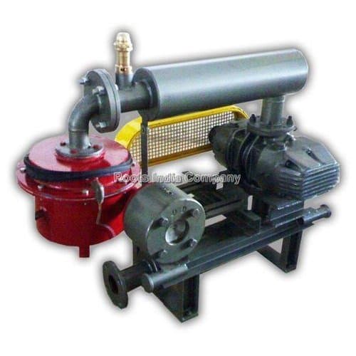Vacuum duty twin lobe blower assembly